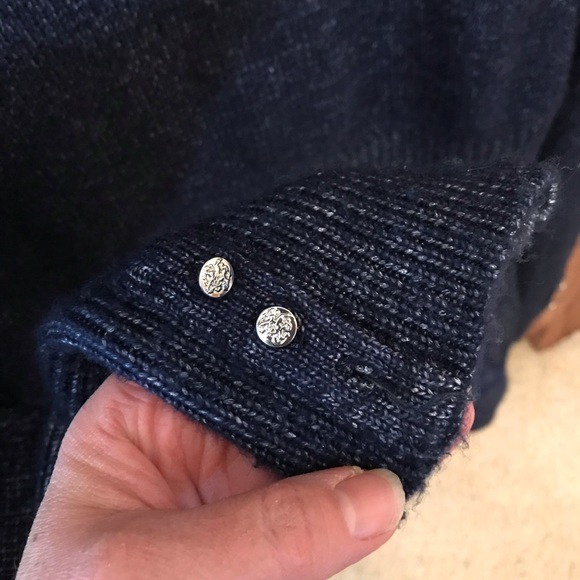 WHBM blue open front Cardigan - Picture 12 of 12